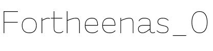 Fortheenas_01 Regular.otf