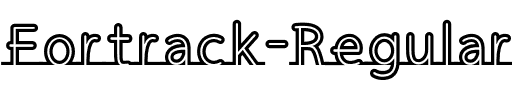 Fortrack Regular.otf