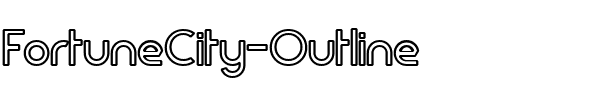 FortuneCity Outline Regular.ttf
