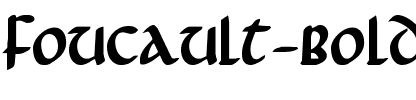 Foucault Bold Bold.ttf