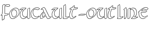 Foucault Outline Regular.ttf