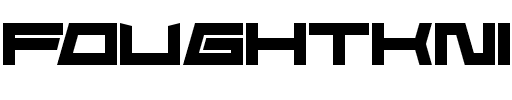 FoughtKnight Die Regular.otf