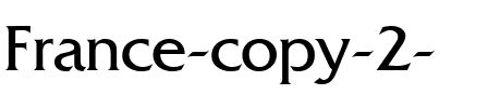 France Normal.ttf