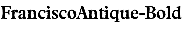 FranciscoAntique Bold.ttf