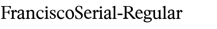 FranciscoSerial Regular.ttf