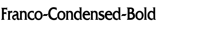 Franco-Condensed Bold.ttf
