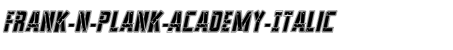Frank-n-Plank Academy Italic Italic.ttf