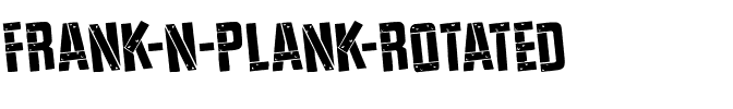 Frank-n-Plank Rotated Regular.ttf