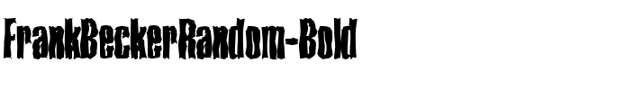 FrankBeckerRandom Bold.ttf