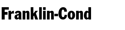 Franklin Cond. Gothic Regular.ttf