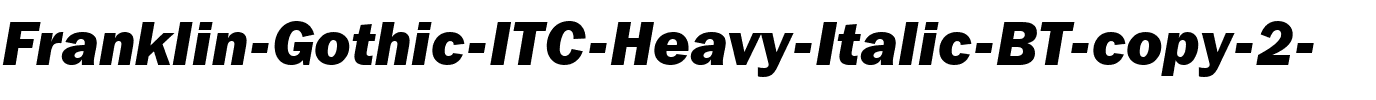 FrnkGothITC HvIt BT Heavy Italic.ttf