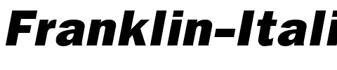 Franklin Italic.ttf