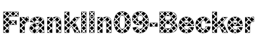 Franklin09 Becker Regular.ttf