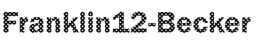Franklin12 Becker Regular.ttf