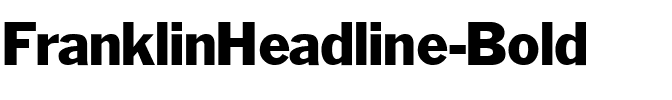 FranklinHeadline Bold.ttf