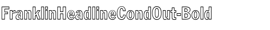 FranklinHeadlineCondOut Bold.ttf