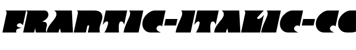 Frantic Italic.ttf