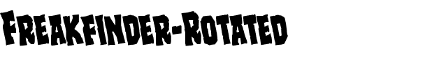 Freakfinder Rotated Regular.ttf
