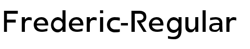 Frederic Regular.ttf