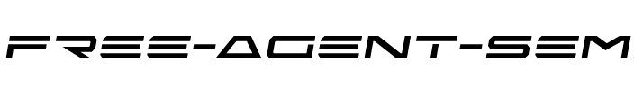 Free Agent Semi-Italic Semi-Italic.ttf