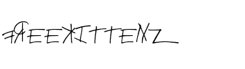 FreeKittenz Normal.ttf