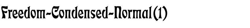 Freedom-Condensed Normal.ttf