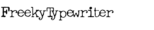 FreekyTypewriter Normal.ttf