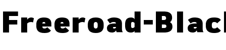 Freeroad Black Regular.ttf