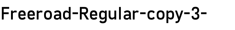 Freeroad Regular.ttf