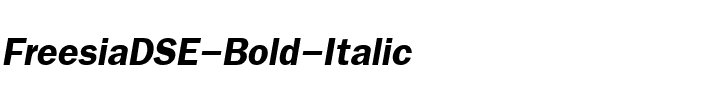 FreesiaDSE Bold Italic.ttf