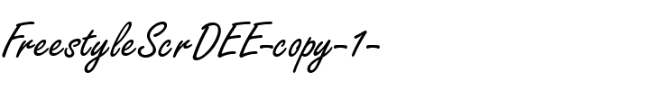 FreestyleScrDEE Regular.ttf