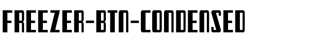 Freezer BTN Condensed Regular.ttf