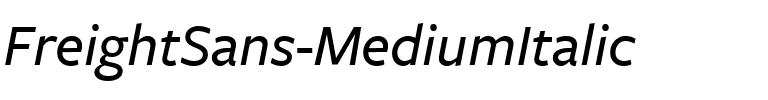 FreightSans MediumItalic Regular.ttf