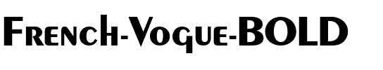 French Vogue BOLD.ttf