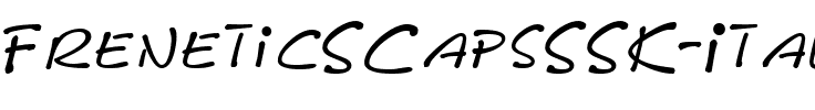 FreneticSCapsSSK Italic.ttf
