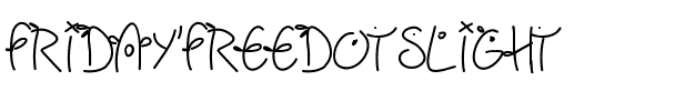 Fridayfreedotslight Medium.ttf