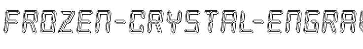 Frozen Crystal Engraved Regular.ttf