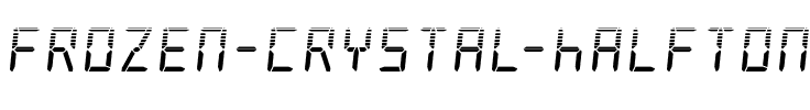 Frozen Crystal Halftone Regular.ttf