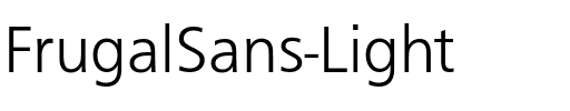 FrugalSans-Light Regular.ttf