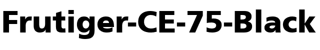 Frutiger CE 55 Roman Bold.ttf
