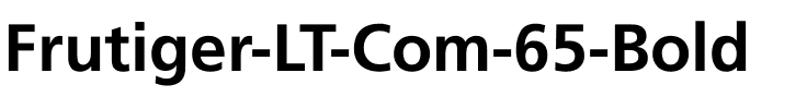 Frutiger LT Com 65 Bold Regular.ttf