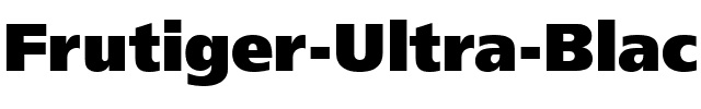 Frutiger Ultra Black Regular.ttf