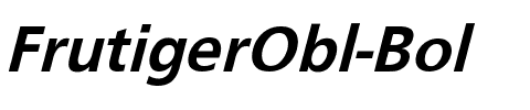 FrutigerObl-Bol Regular.ttf