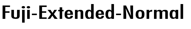 Fuji Extended Normal.ttf