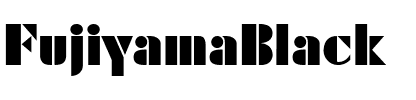 FujiyamaBlack Regular.ttf