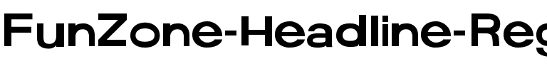 FunZone Headline Normal.ttf