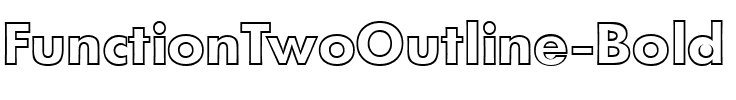 FunctionTwoOutline Bold.ttf