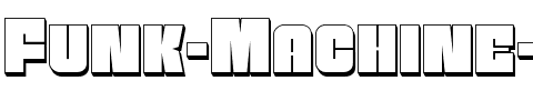 Funk Machine 3D Regular.ttf
