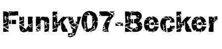 Funky07 Becker Regular.ttf