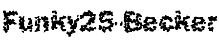 Funky25 Becker Regular.ttf
